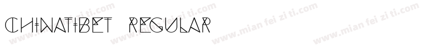 CHINATIBET Regular字体转换
